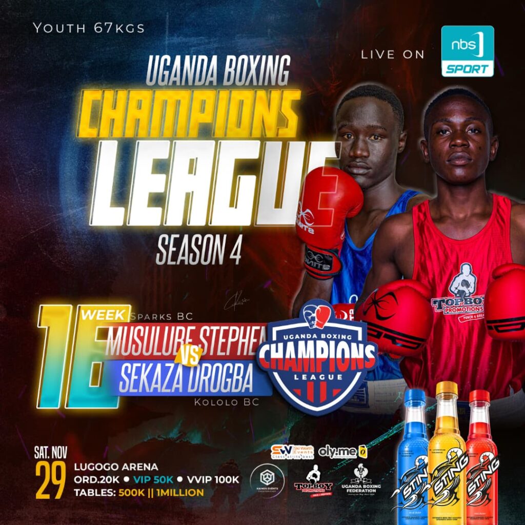Sparks Boxing Academy Ready to Shine at Uganda Champions League Season 4